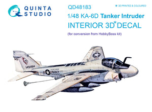 1/48 Quinta Studio KA-6D 3D-Printed Interior (for Hobby Boss kit) 48183