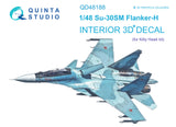 1/48 Quinta Studio Su-30SM 3D-Printed Interior (for Kitty Hawk kit) 48188