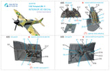 1/48 Quinta Studio Tempest Mk.II 3D-Printed Interior (for Eduard kit) 48190