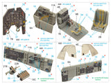 1/48 Quinta Studio Ju 87B-2/R-2 3D-Printed Interior (for Italeri kit) 48206