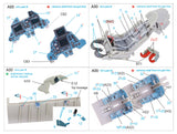 1/48 Quinta Studio Su-30MKK 3D-Printed Interior (for Kitty Hawk kit) 48212