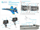 1/48 Quinta Studio F/A-18D Early 3D-Printed Interior (for Kinetic kit) 48215