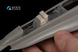 1/48 Quinta Studio F/A-18D 3D-Printed Interior with resin parts (for Kinetic kit) 48216