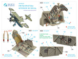 1/48 Quinta Studio Fiat CR.42 3D-Printed Interior (for Italeri) 48230