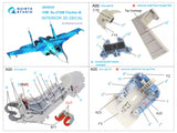 1/48 Quinta Studio Su-27SM 3D-Printed Interior (for Kitty Hawk kit) 48233