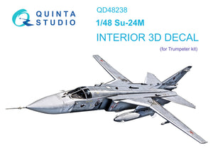 1/48 Quinta Studio Su-24M 3D-Printed Interior (for Hobby Boss kit) 48238