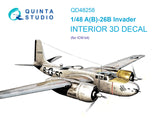 1/48 Quinta Studio A(B)-26B 3D-Printed Interior (for ICM kit) 48258