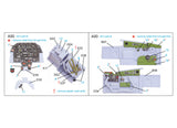 1/48 Quinta Studio P-51D Early 3D-Printed Interior (for Tamiya kit) 48260