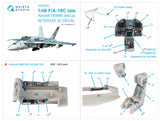 1/48 Quinta Studio F/A-18C Late Hornet 3D-Printed Interior (for Hasegawa kit) 48302