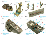 1/48 Quinta Studio Do 335A Pfeil 3D-Printed Interior (for Tamiya kit) 48328