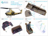 1/72 Quinta Studio Ah-1G 3D-Printed Interior (AZ models) 72028