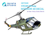 Quinta Studio Uh-1B 3D-Printed Interior (Italeri) 72046
