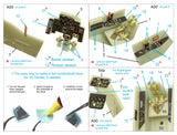 1/72 Quinta Studio Me-262B-1a/U1 3D-Printed Interior (for Revell kit) 72050