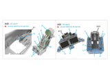 1/72 Quinta Studio Su-35S 3D-Printed Interior (for GWH kit) 72060