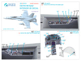 1/32 Quinta Studio F/A-18C 3D-Printed Panels Only (for Academy kit) QDS 32101