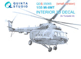 1/35 Quinta Studio Mi-8MT 3D-Printed Panel Only Kit (for Trumpeter kit) QDS 35065