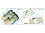 1/48 Quinta Studio Su-34 3D-Printed Panels Only (for Kitty Hawk kit) QDS-48018