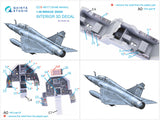 1/48 Quinta Mirage 2000N mini set 3D-Printed Interior (for Kinetic kit) QDS-48117