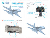 1/48 Quinta Studio F/A-18A/C Early Hornet 3D-Printed Panels Only (for Hasegawa kit) QDS 48283