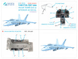 1/48 Quinta Studio F/A-18C Late Hornet 3D-Printed Panels Only (for Hasegawa kit) QDS 48302