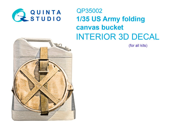 1/35 Quinta Studio US Army folding canvas bucket (All kits) QP35002