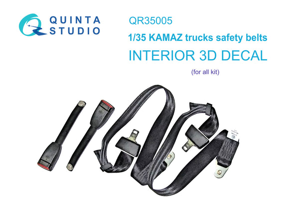 1/35 Quinta Studio Kamaz trucks safety belts (for all kits) QR35005