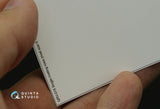 1/72 Quinta Studio Single riveting rows (rivet size 0.10 mm, gap 0.4 mm, suits 1/72 scale), White color QRV-015
