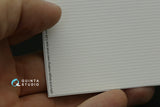 1/24 Quinta Studio Single riveting rows (rivet size 0.25 mm, gap 1.0 mm, suits 1/24 scale), White color QRV-018