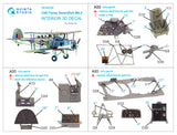 1/48 Quinta Studio Swordfish Mk.II 3D-Printed Interior (for Tamiya kit) 48256