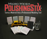 SCALE MOTORSPORT Micro Mesh Polishing Stix Set: 6 Different Grits (30pcs/Set) SMO-1107