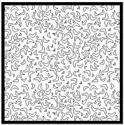 1/24 1/25 Scale Motorsport Upholstery Pattern Decal Boomerang Black on Clear # 1952