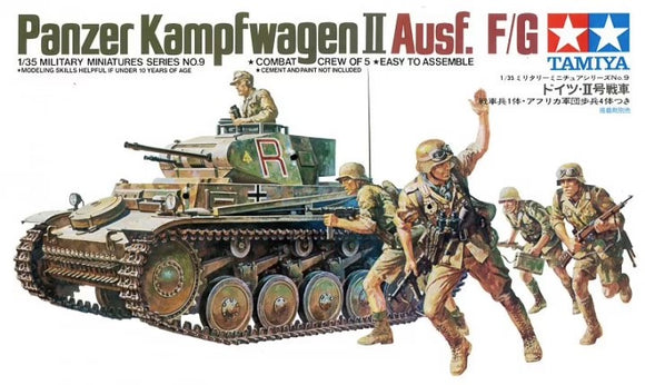 1/35 Tamiya Panzerkampfwagen II Ausf. F/G
