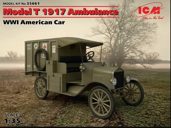 1/35 ICM Model T 1917 Ambulance