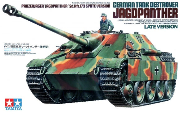 1/35 Tamiya German Tank Destroyer Jagdpanther Late Version 35203