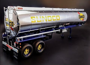 1/25 AMT Sunoco Fruehauf Plated Tanker Semi-Trailer