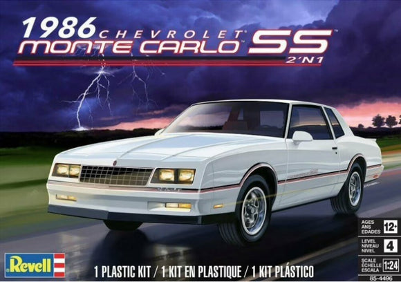 1/24 Revell 1986 Chevrolet Monte Carlo (2 in 1)