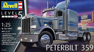 1/25 Revell Peterbilt 359 Conventional Tractor w/detailed interior & sleeper cab 85-2627