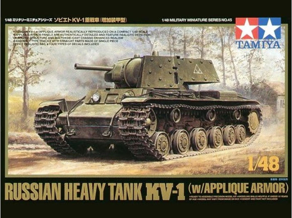 1/48 Tamiya Russian Heavy Tank KV-1 (w/applique armor) 32545