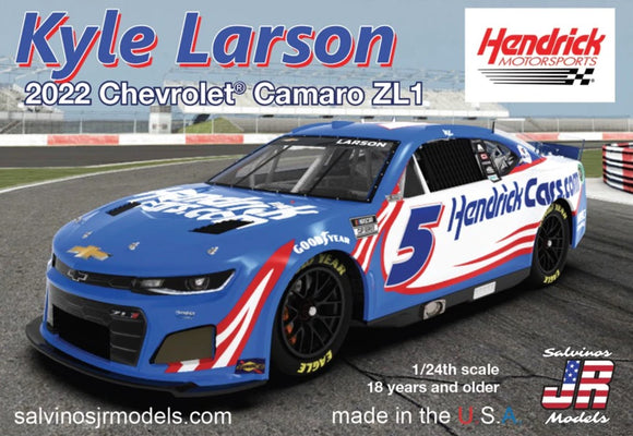 1/24 Salvino's Jr Kyle Larson 2022 NASCAR Next Gen Chevrolet Camaro ZL1 Race Car