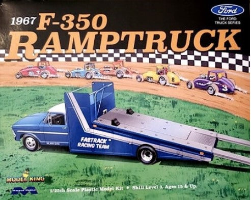 1/25 Moebius Models Title F-350 Ramp Truck 2587