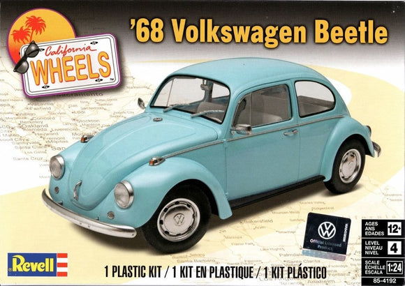 1/24 Revell Monogram 1968 Volkswagen Beetle 85-4192