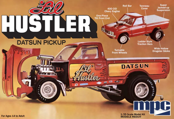 1/25 MPC Li'l Hustler 1975 Datsun Pickup Truck 982