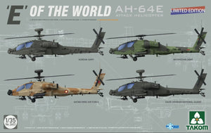 1/35 Takom AH-64E Apache "E of the World" Helicopter (New Tool) 2603