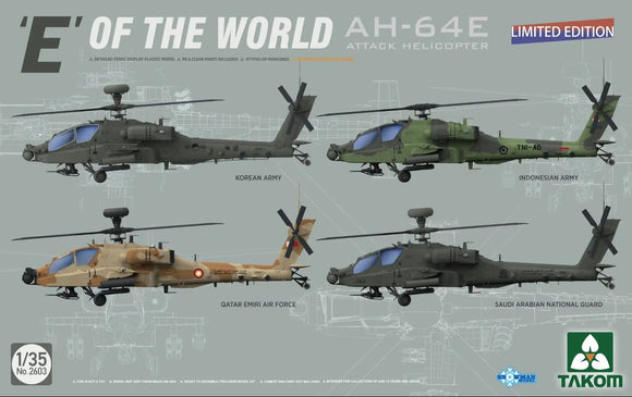 1/35 Takom AH-64E Apache 