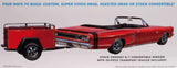 1/25 MPC / R2 1968 DODGE CORONET CONVERTIBLE W/TRAILER (978)