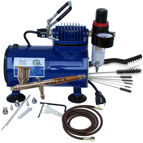 Paasche TG-100D Airbrush Package (TG-3AS, D500SR And AC-7)