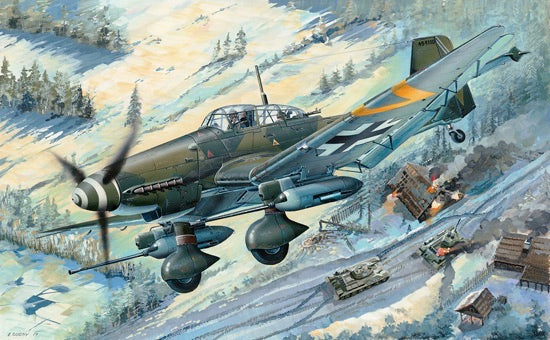 1/32 Trumpeter Junkers Ju-87G-2 Stuka #3218