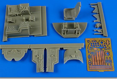 1/32 Aires A1D (AD4) Skyraider Cockpit Set For TSM