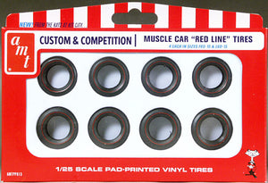1/25 AMT 1/25 Redline Tires Pack