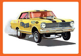 1/25 AMT 1965 Chevy II Nova Twister Funny Car #1293